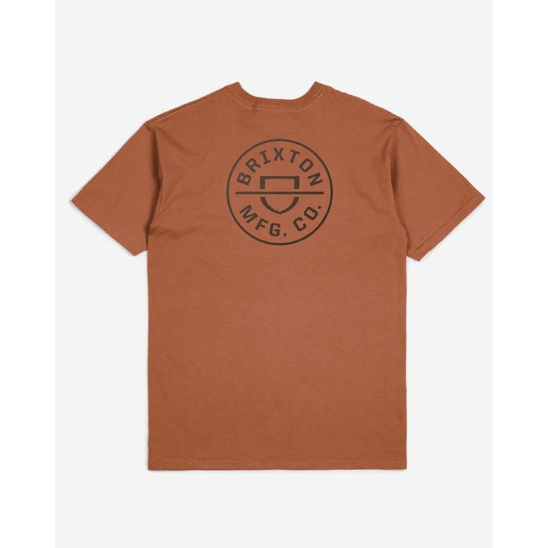 Crest Ii S/S Standard T-Shirt – Terracotta/Washed Black