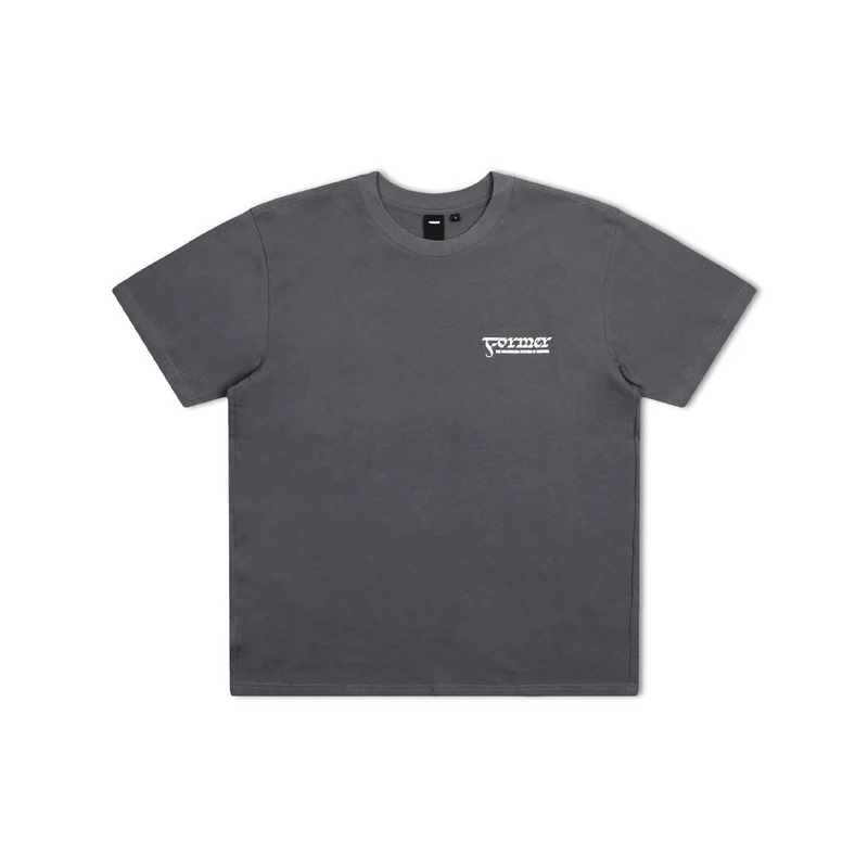 Crux Tribute T-Shirt – Iron|S|M|L|XL