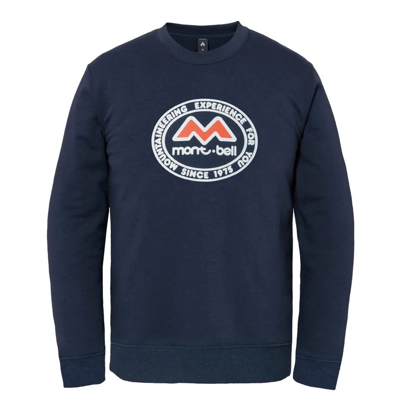 Montbell Cotton Sweatshirt M Mark 50th