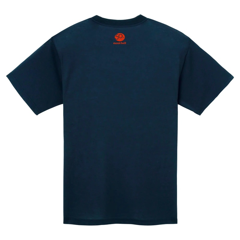 Montbell Wickron T Logo 50th|Navy|Ivory|S|M|L|XL
