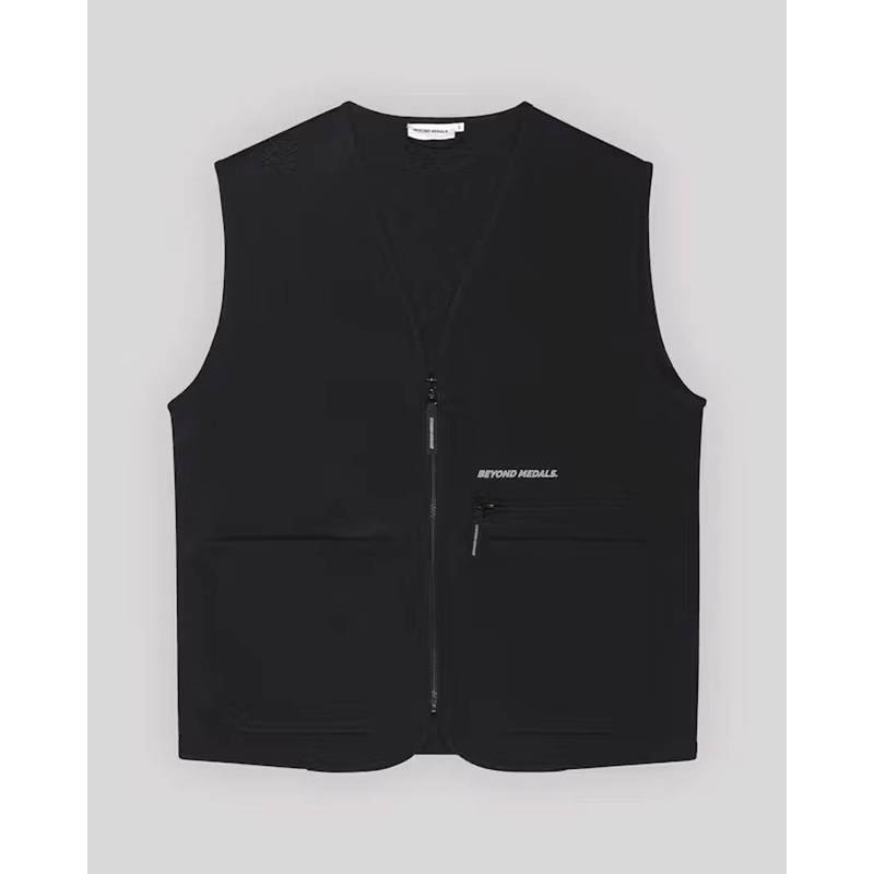 Work Vest Jacket – Black|L