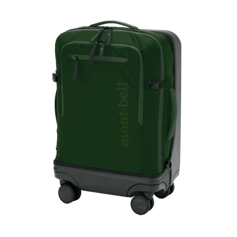 Montbell 4-Wheel Bag 40|Black|Dark Green