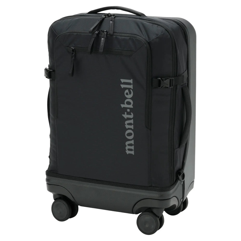 Montbell 4-Wheel Bag 40|Black|Dark Green