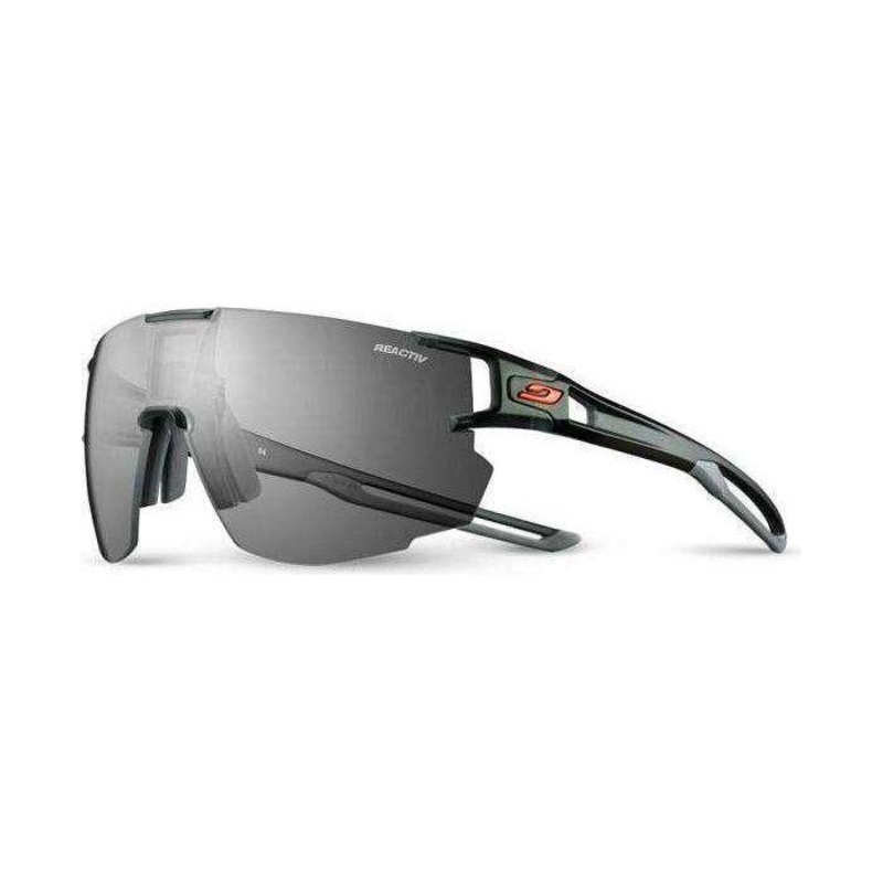 Julbo Aerospeed Sunglasses|Grey/Blue Spectron 3|Black/Red REACTIV Performance 1-3|Black/Grey REACTIV Performance 0-3|Neon Orange/Black REACTIV Performance 1-3|Dark Blue/Orange REACTIV Performance 1-3