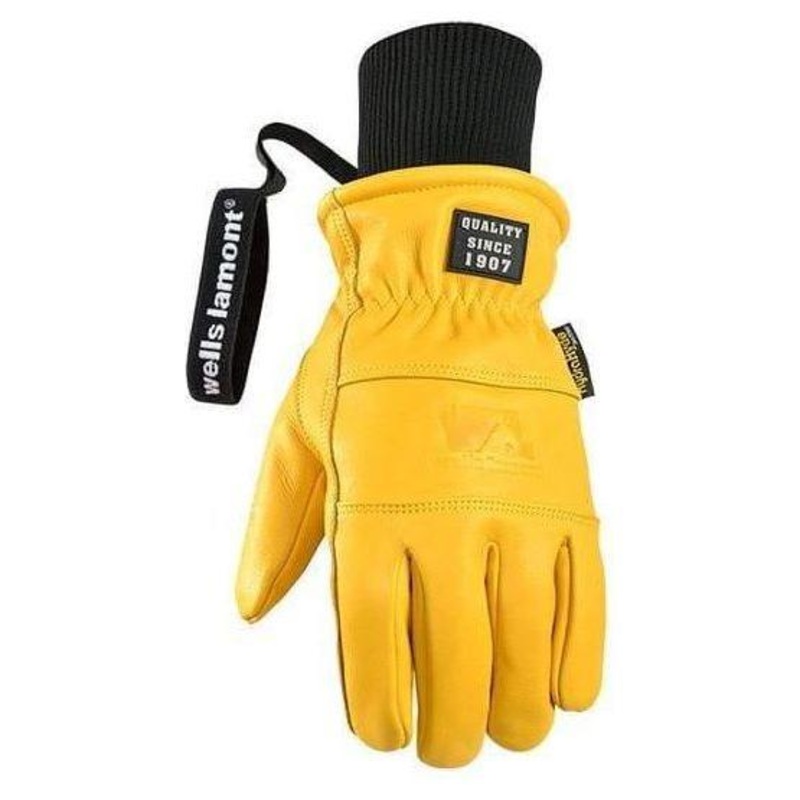 Wells Lamont Saddle Tan Full Grain Gloves