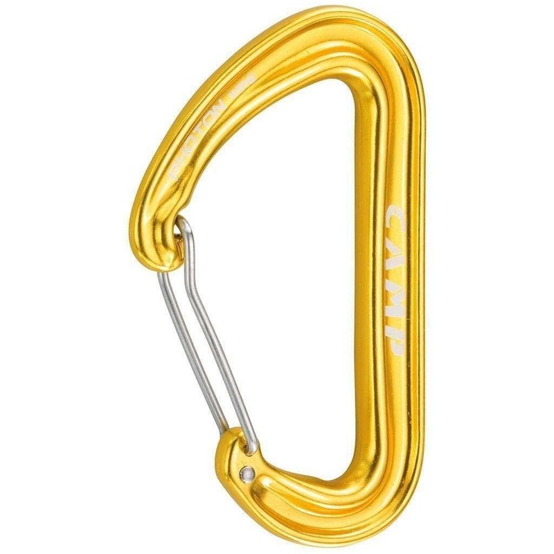 Camp Photon Wire Carabiner|Light Blue|Yellow|Gun Metal|Titanium|Purple|Green|Red|Orange