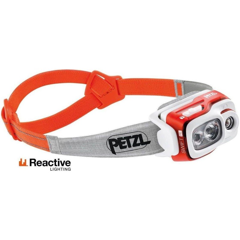 Petzl SWIFT RL Headlamp|Black|Red|Blue