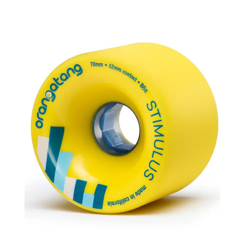 Stimulus Longboard Wheels – Yellow