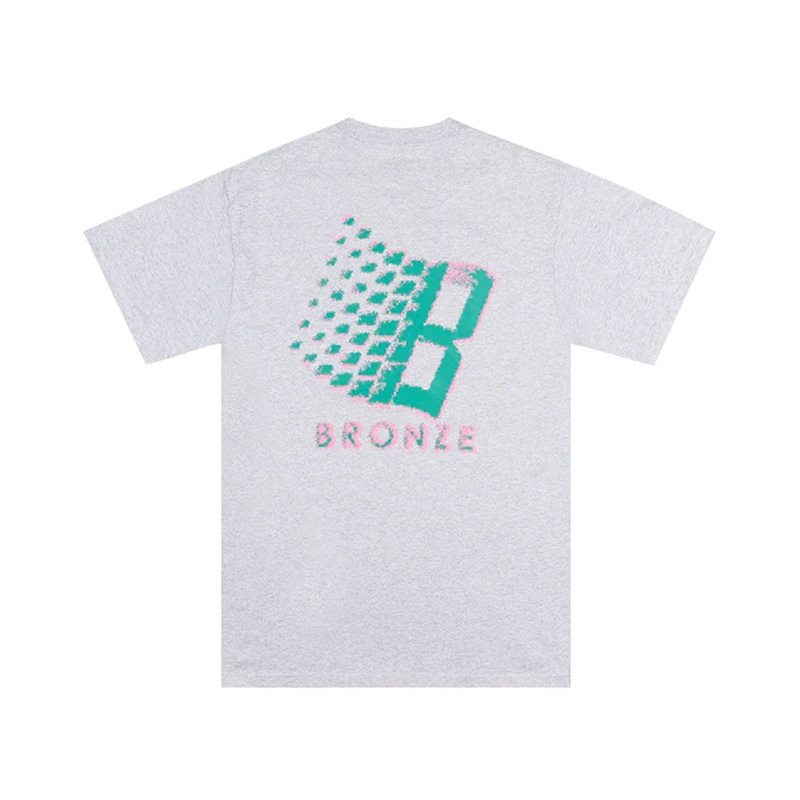 B Logo T-Shirt – Heater Grey|M|L