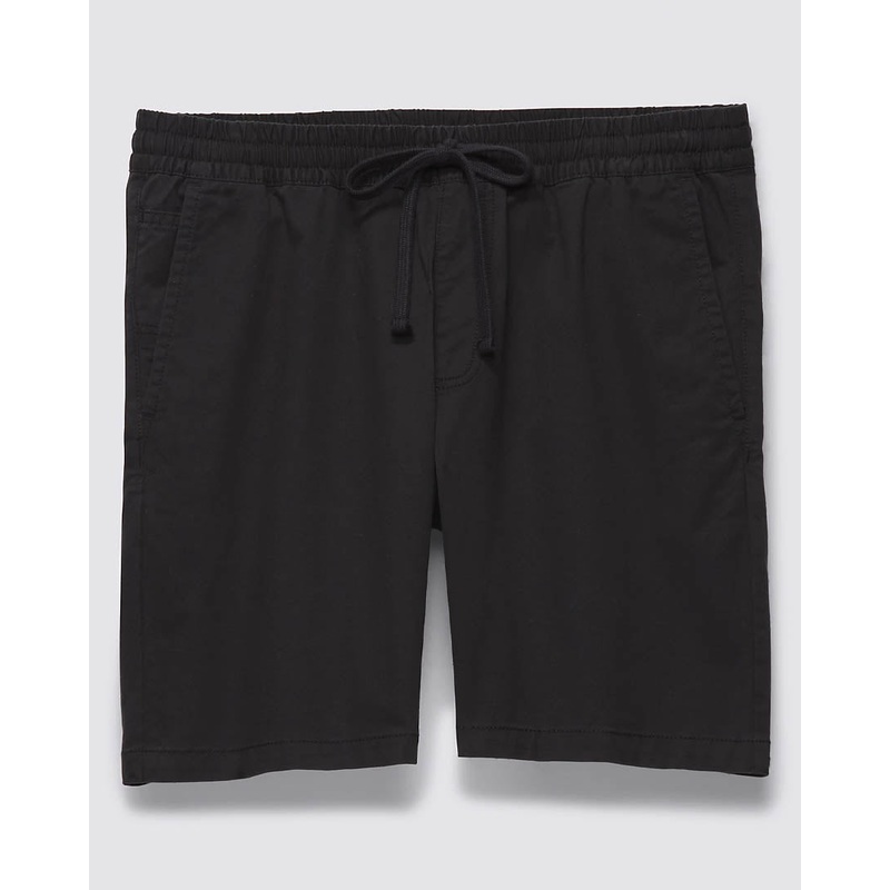 Range Relaxed Elastic Shorts – Black