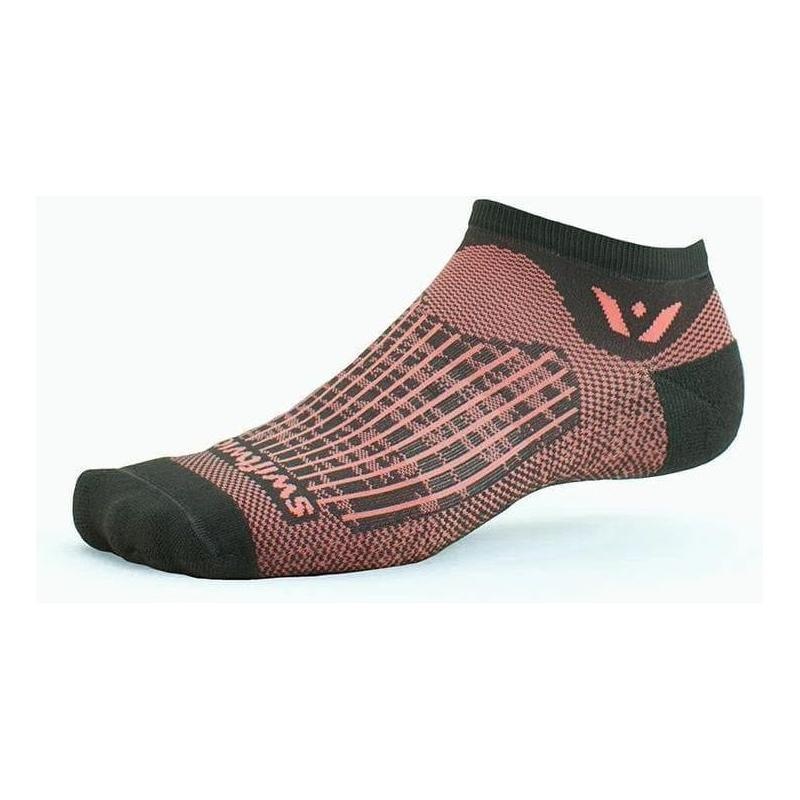 Swiftwick Aspire Zero Socks|Small|Medium|Large|XLarge|Black|Bolt Gray Rose|Pewter