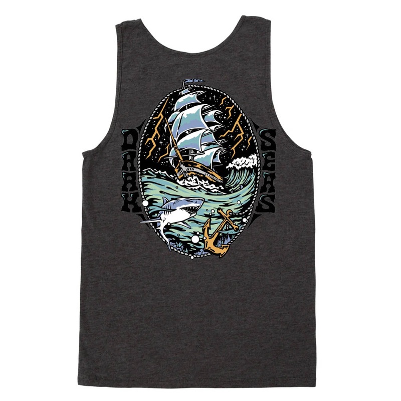 Odyssey Tank – Heather Charcoal