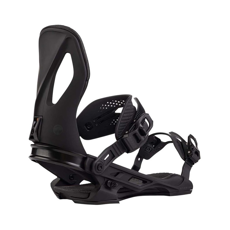 Cypress Snowboard Bindings – Black 2025