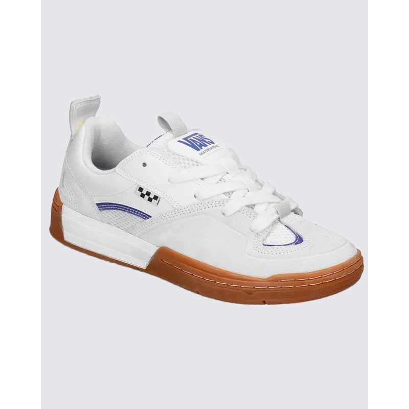 Skate Mixxa Shoes – White/Light Blue