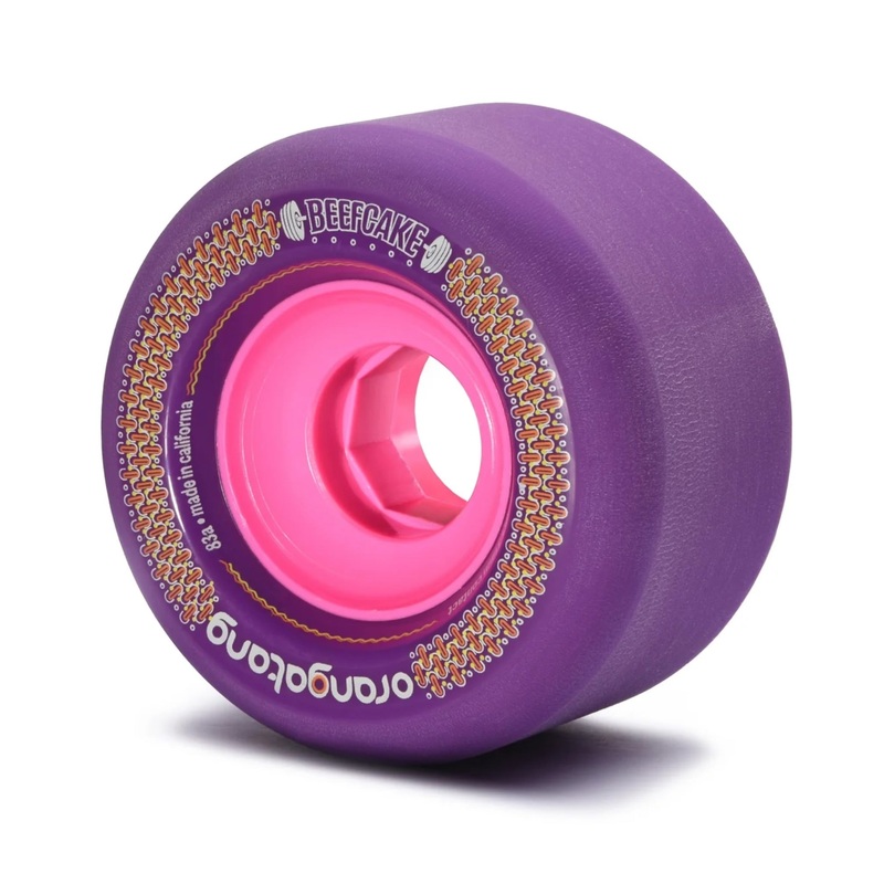 Beefcake Longboard Wheels – Purple