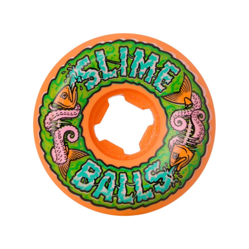 Fish Balls Speed Balls Skateboard Wheels – Orange