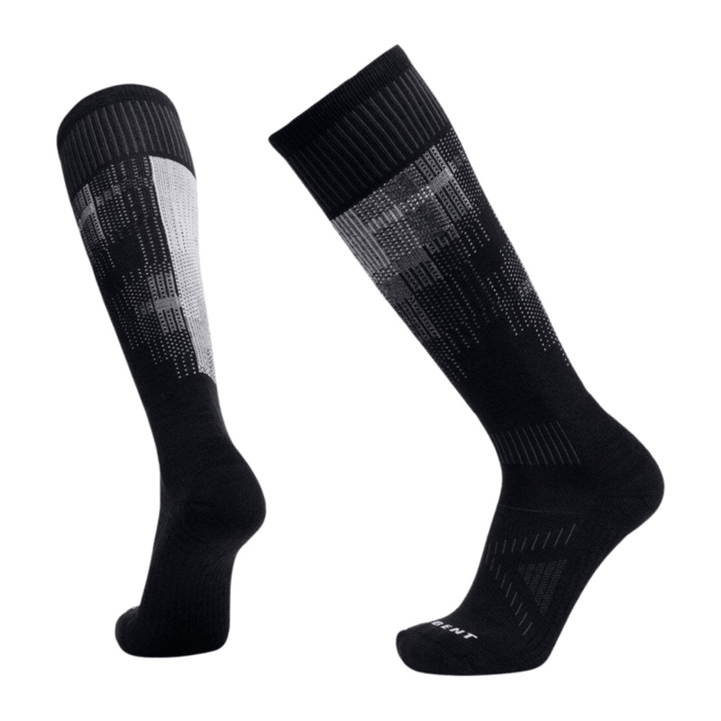 Le Bent Pixel Light Ski Sock|Mono|Dazzling Blue|Small|Medium|Large|XLarge