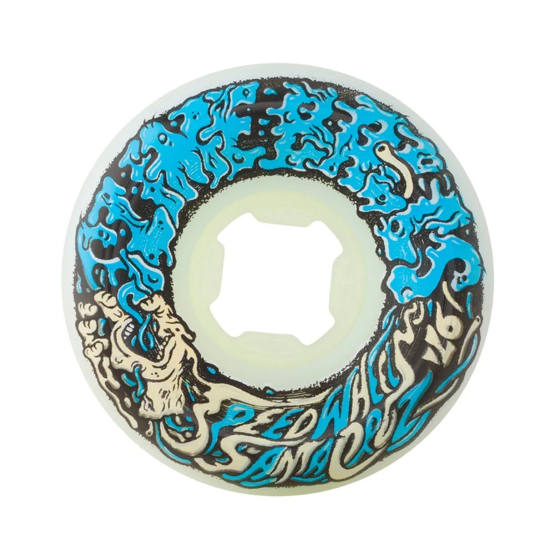 Vomit Mini Ii Skateboard Wheels – White Blue