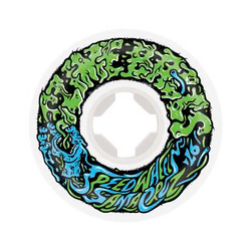 Vomit Mini Ii Skateboard Wheels – White Green