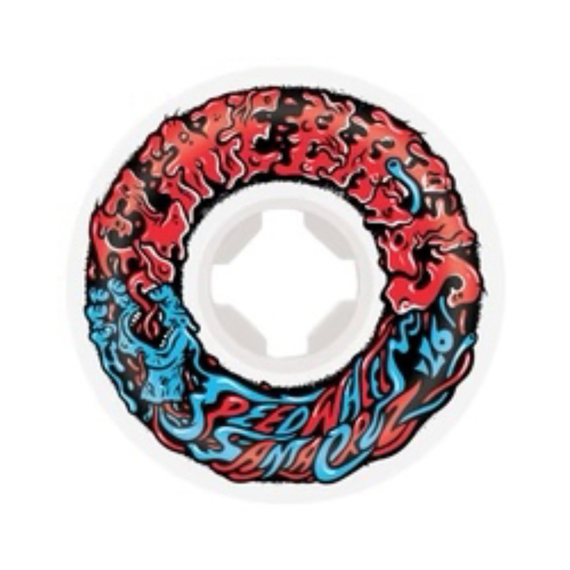Vomit Mini Ii Skateboard Wheels – White Red