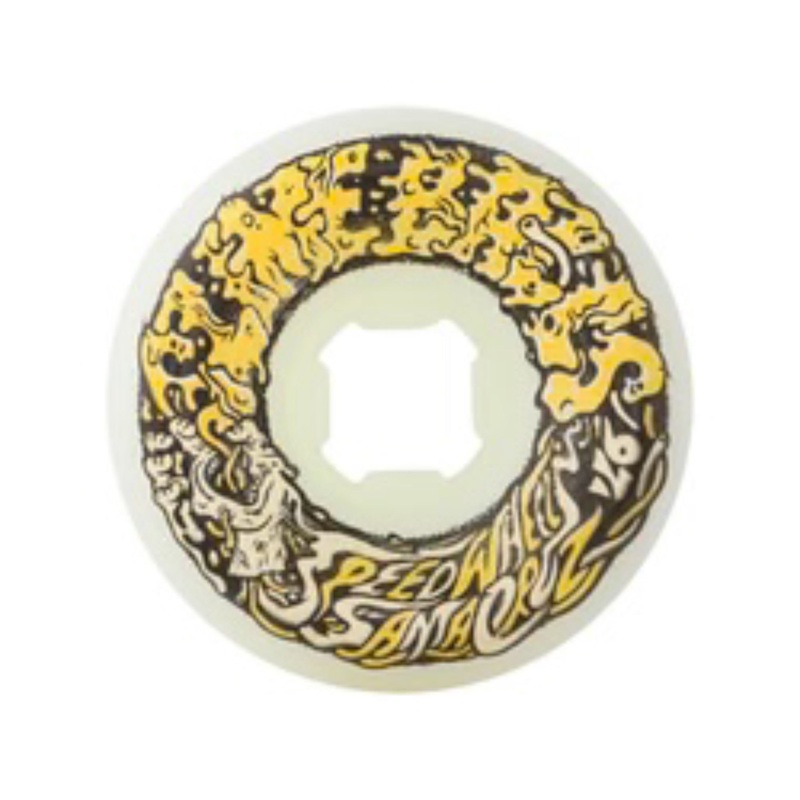 Vomit Mini Ii Skateboard Wheels – White Yellow