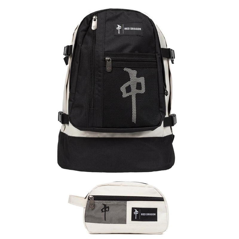 Explorer + Travel Bag Backpack – Cream/Black