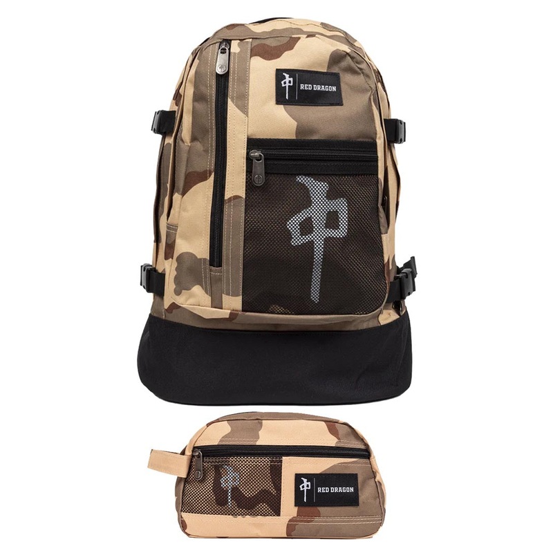 Explorer + Travel Bag Backpack – Tan Camo