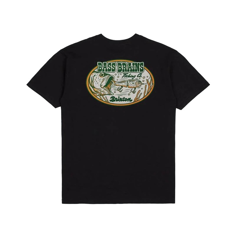 Bass Brains Swim T-Shirt – Black