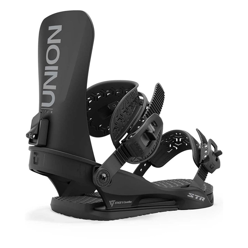 Str Snowboard Bindings – Black 2026
