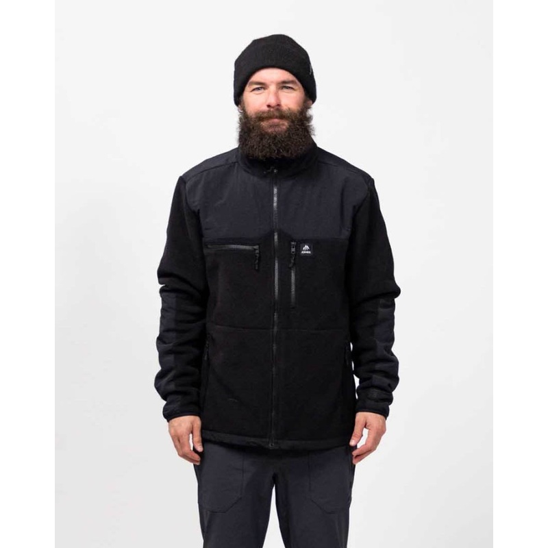 Base Camp Recycled Fleece Fleece – Stealth Black