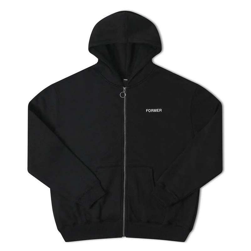 Clippings Fz Hoodie – Black|L