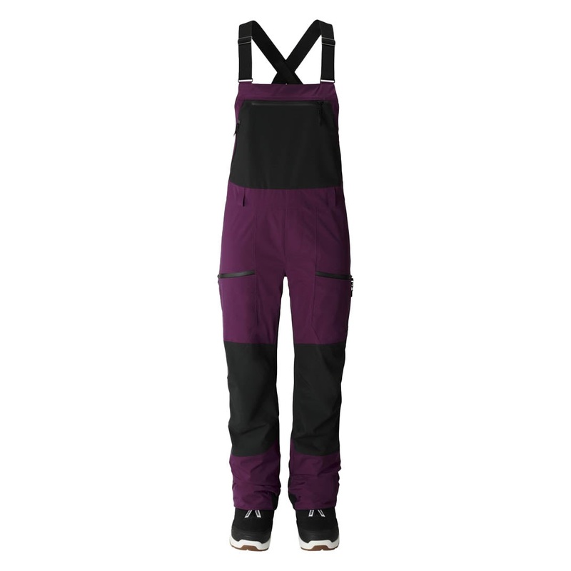 Mtn Surf Recycled Bib Womens Snow Pants – Deep Purple