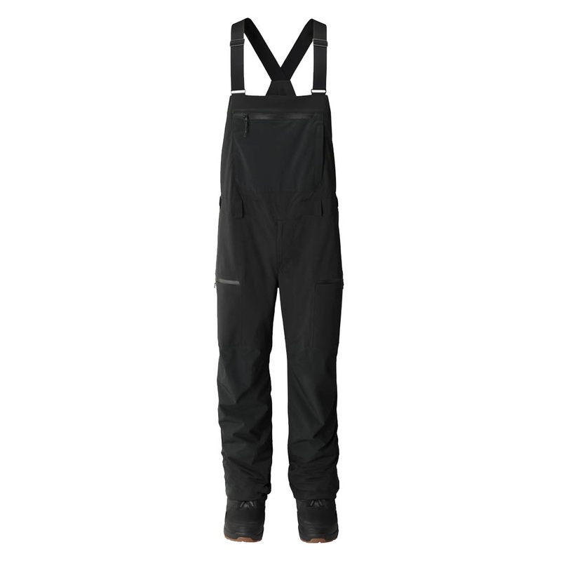 Mtn Surf Recycled Snow Bib – Stealth Black