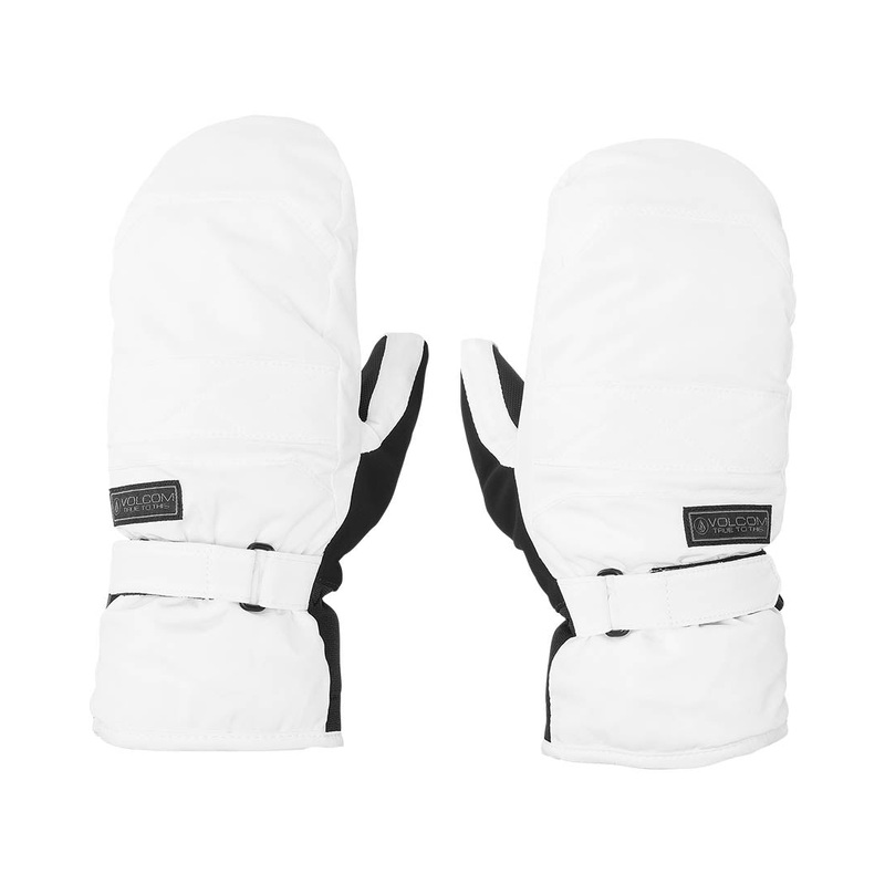 Womens Peep Gore-Tex Mitts – White