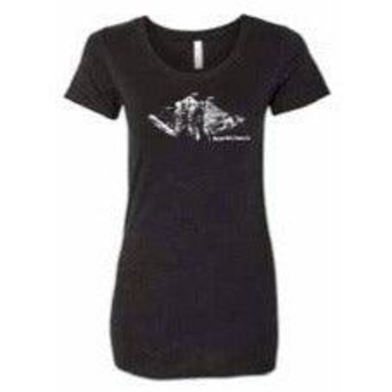 Maroon Bells W T-Shirt|Small|Medium|Large|XLarge|Blue|Black|Maroon