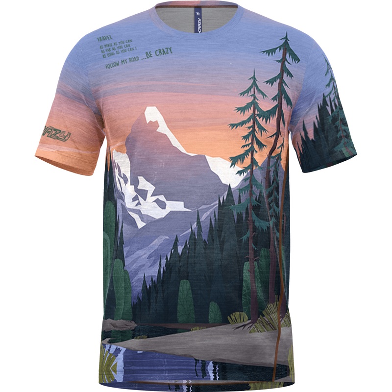Crazy M T-Shirt Legend|Small|Medium|Large|XLarge|XXLarge|Pine Tree|Wolf|Poster