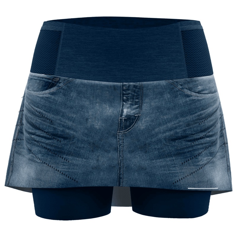 Crazy W Skort Voltage|Small|Medium|Large|Print Light Jeans|Mandala|Fast&Light