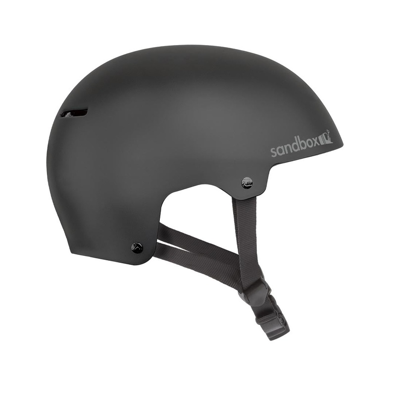 Icon Brain Bucket Winter Helmet – Black