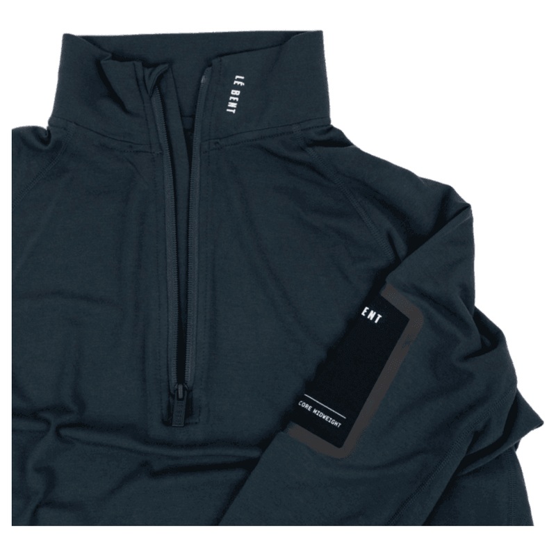 Le Bent W Core 260 1/4 Zip|Dark Cloud|Xsmall|Small|Medium|Large