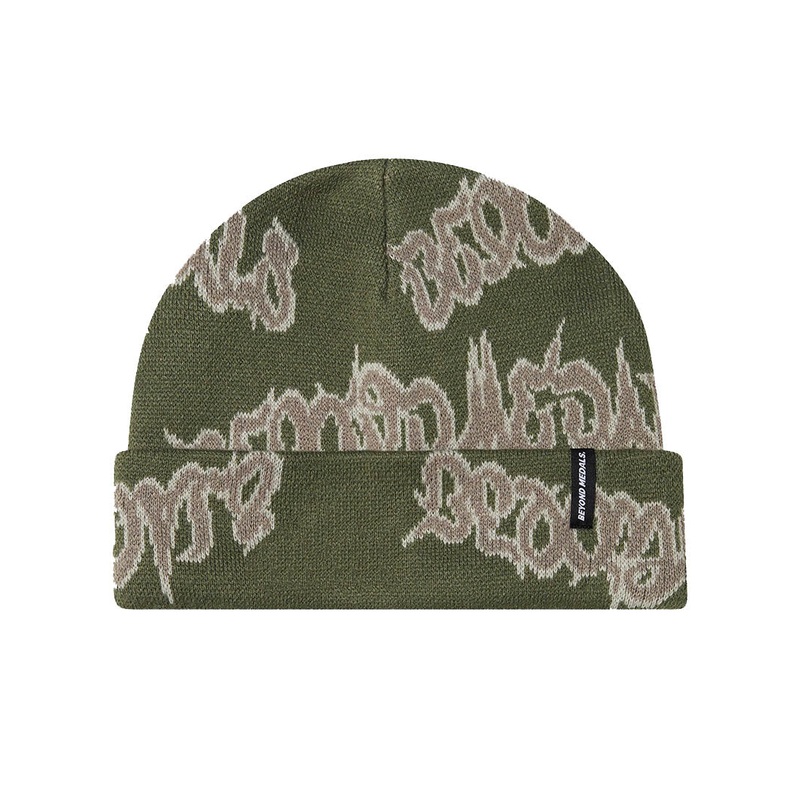 90’S Spike Beanie Beanie – Green