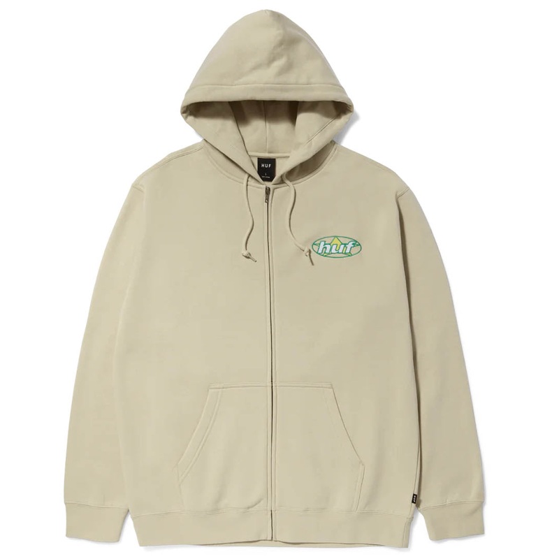 Andromeda Zip Hoodie – Stone|L