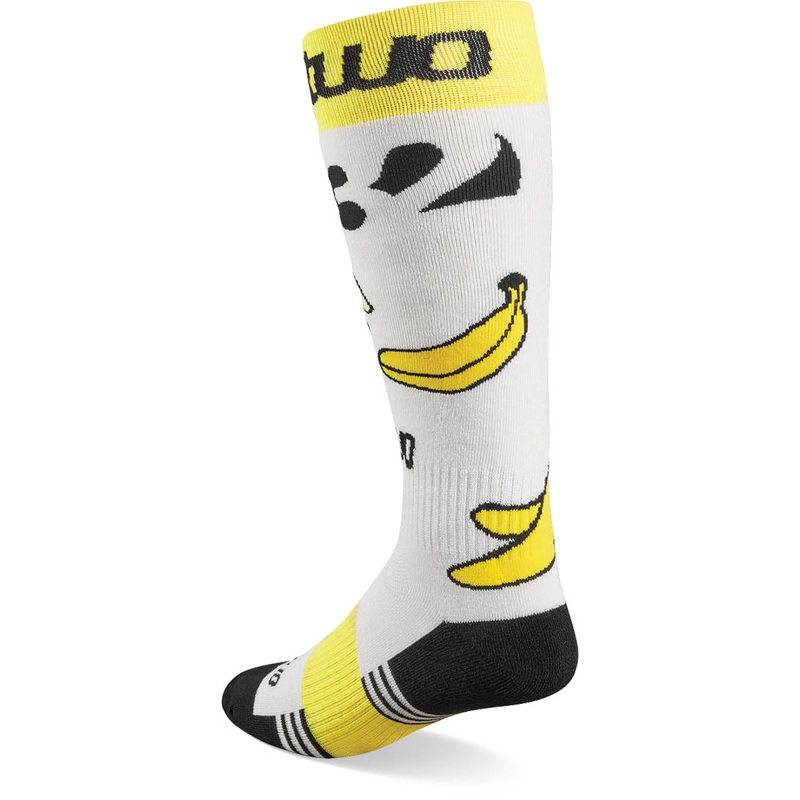 Double Socks Thermal Socks – Yellow/White