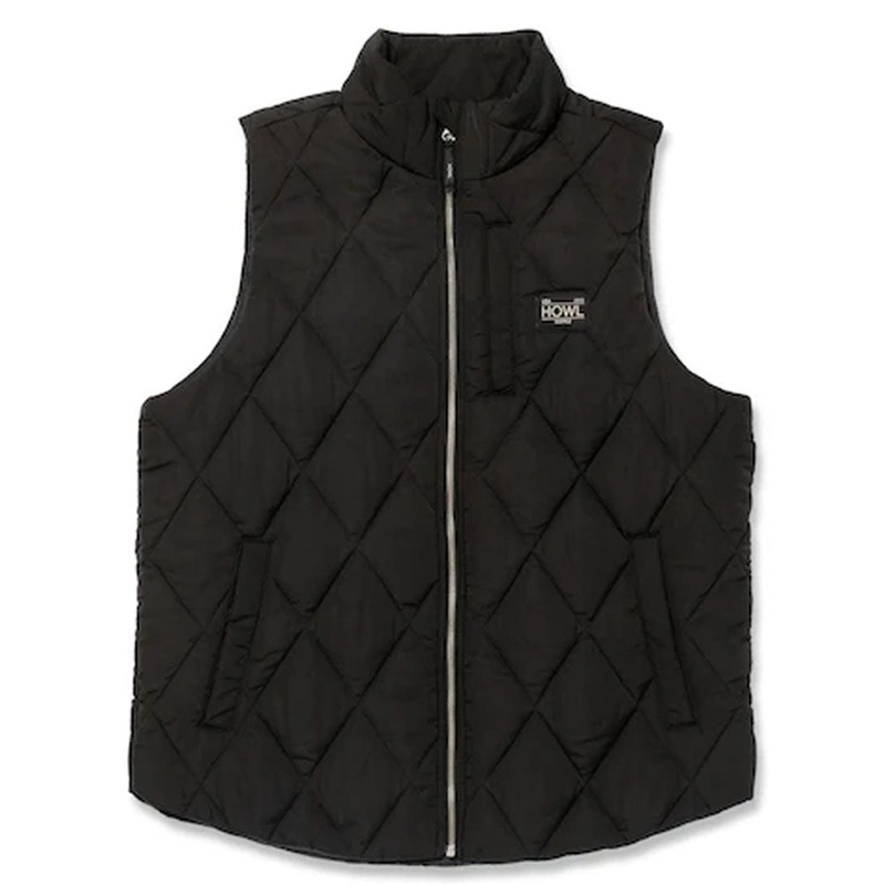 Semi-Puffy Vest – Black|S|M|L