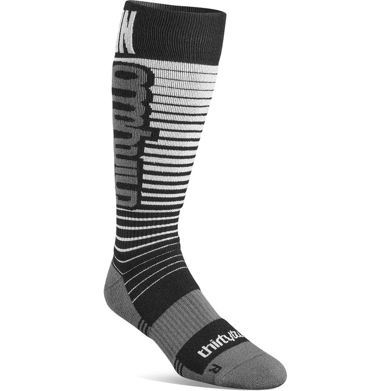 Signature Merino X Helgason Thermal Socks – Black/Silver