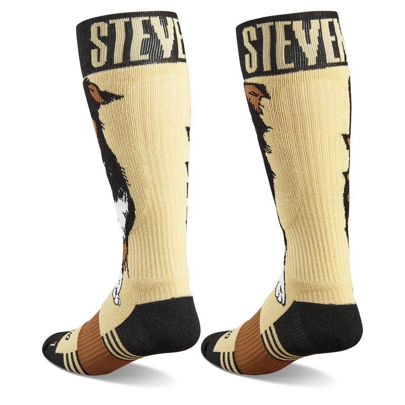 Signature Merino X Stevens Thermal Socks – Black/Brown