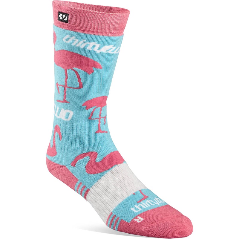 Women’S Double Socks Thermal Socks – Pink