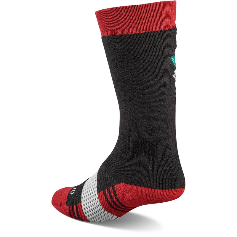 Women’S Merino Socks Thermal Socks – Black/Pink