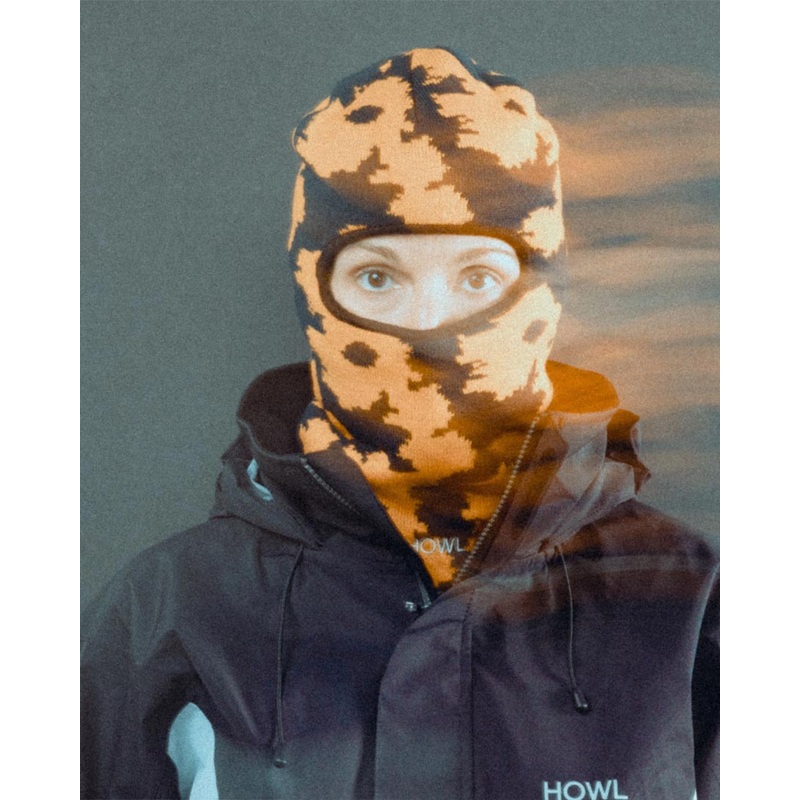 Arcade Facemask – Burnt Orange