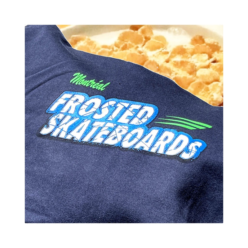 Breakfast Logo Hoodie – Navy|M|L