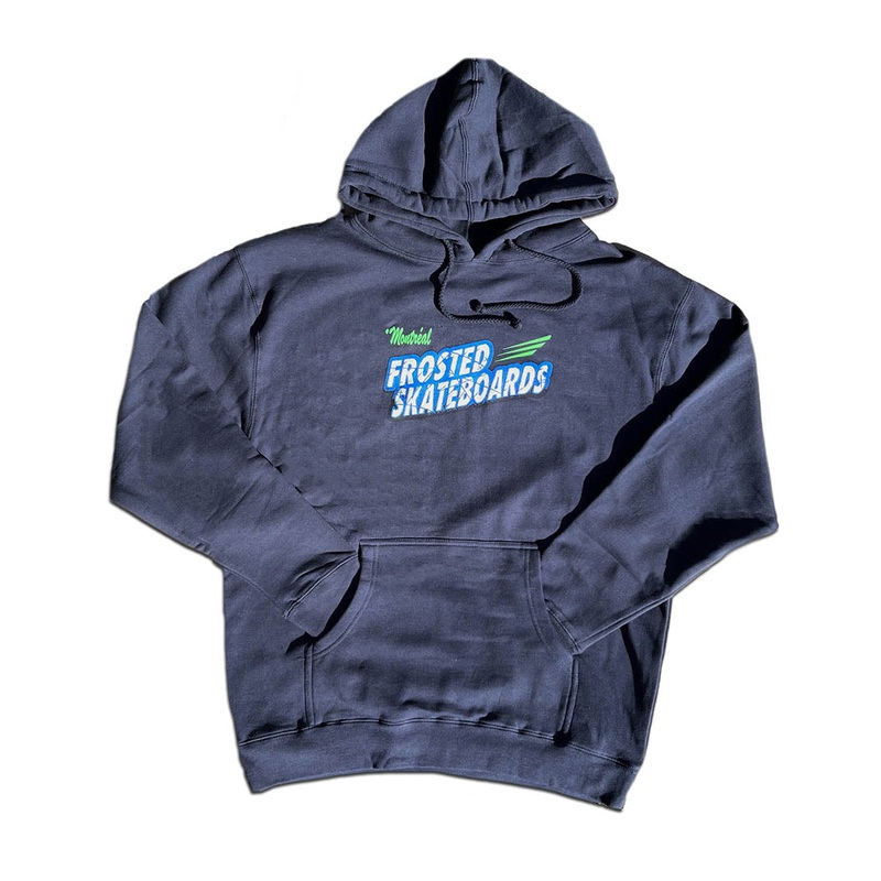 Breakfast Logo Hoodie – Navy|M|L